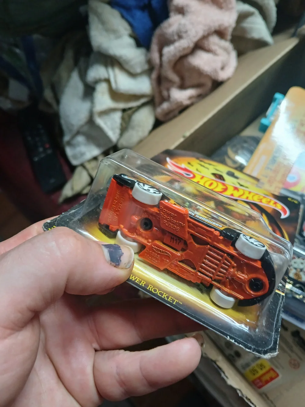 2019 Hot Wheels Happy Halloween Power Rocket Diecast Car #6/6